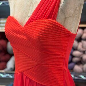 Max & Cleo Size 4 Red Cocktail Dress